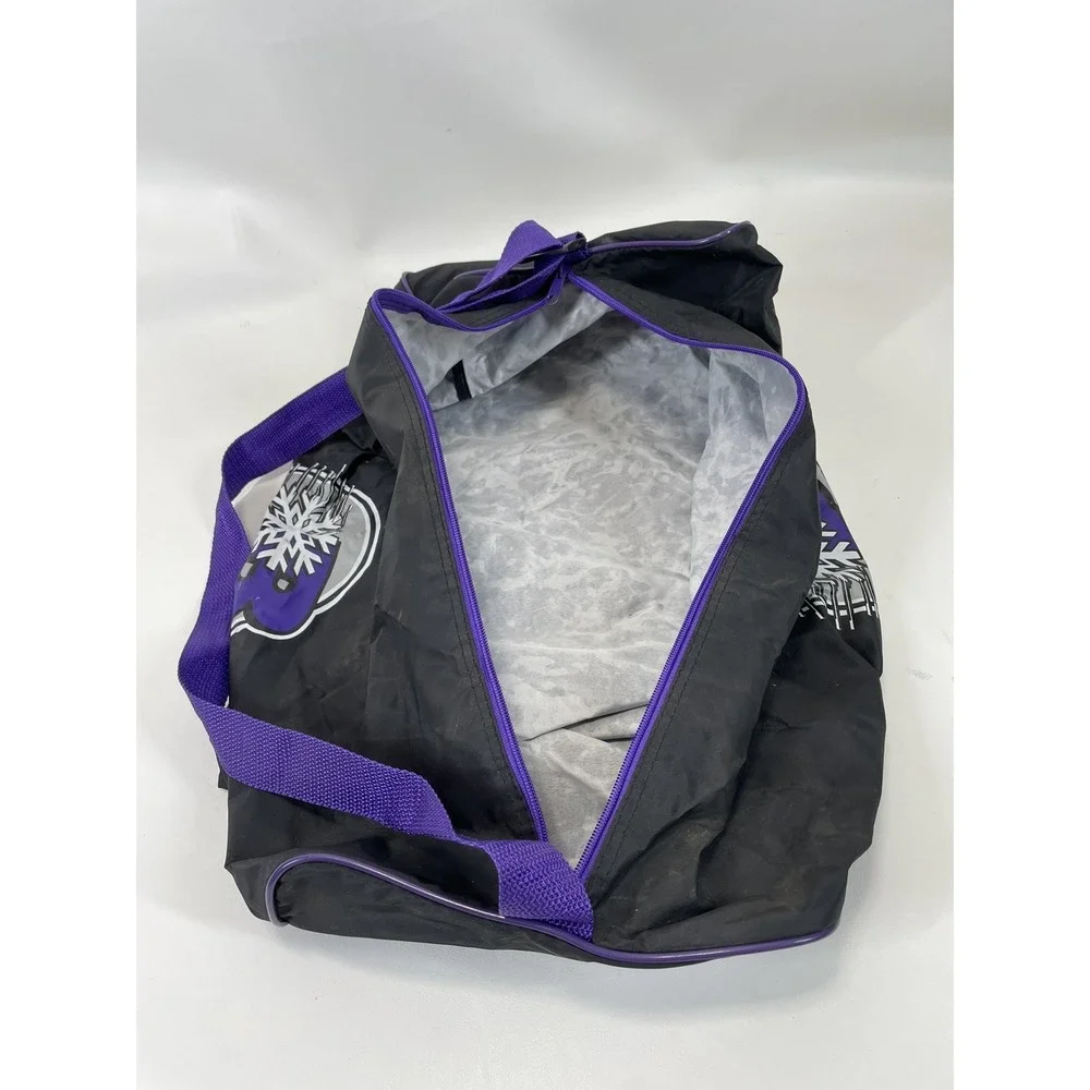 Huntington Blizzard Duffle Bag 90s‎ NHL ECHL Vintage 22